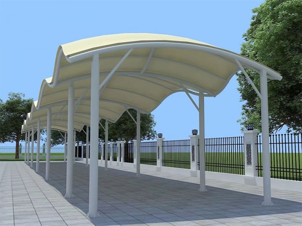 走廊通道膜結構